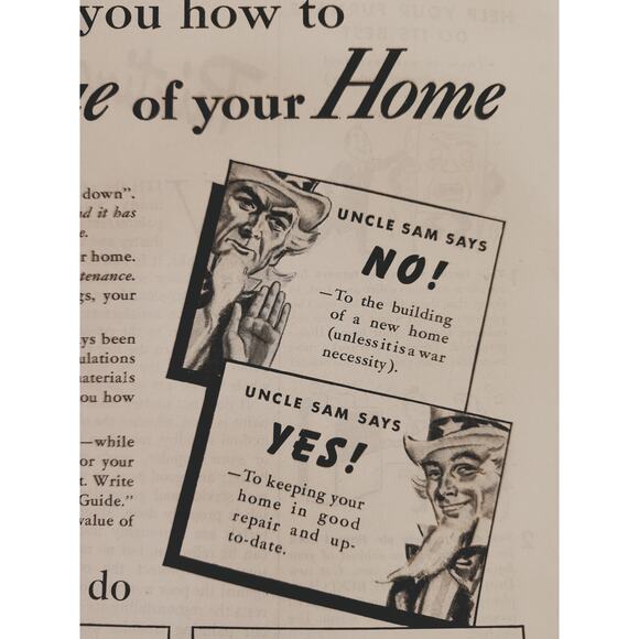 1942 Celotex Home Improvement Vintage Print Ad 1940s WWII Era Building Products - Picture 5 of 10